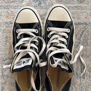 Converse Kids Black and White chuck Taylor Sneakers